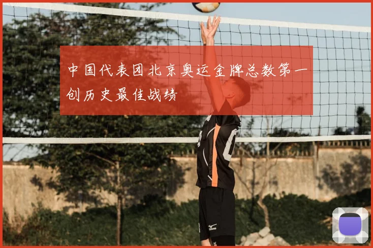 中国代表团北京奥运金牌总数第一创历史最佳战绩