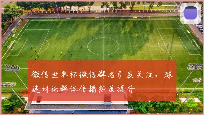 微信世界杯微信群名引发关注，球迷讨论群体传播热度提升